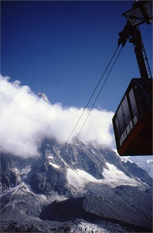 Aiguille du Midi + kabinka